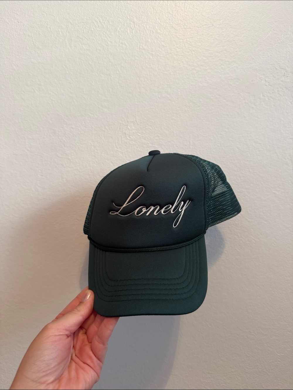Lonely‎ Ghost trucker hat